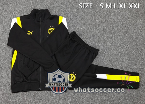Training Jacket Dortmund BVB Black 2023-2024