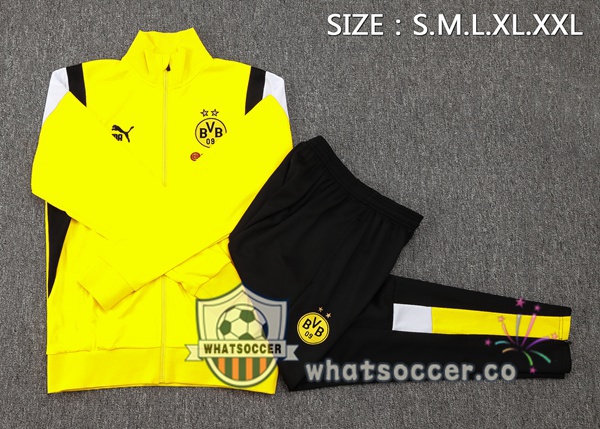 Training Jacket Dortmund BVB Yellow 2023-2024