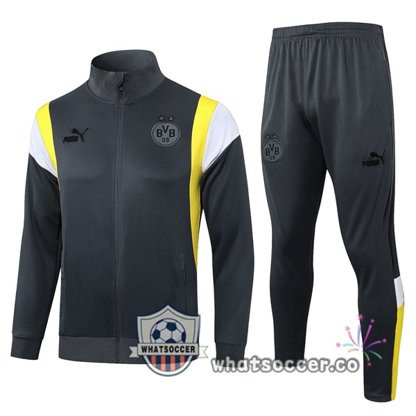 Training Jacket Dortmund BVB Gray 2023-2024