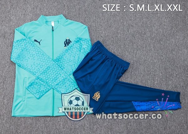 Training Jacket Olympique de Marseille Blue 2023-2024