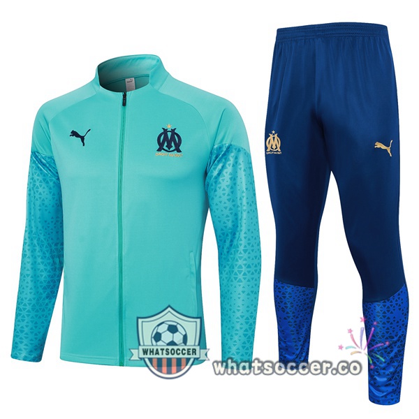 Training Jacket Olympique de Marseille Blue 2023-2024