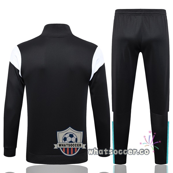 Training Jacket Olympique de Marseille Black 2023-2024