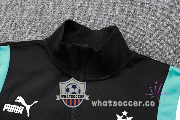 Training Jacket Olympique de Marseille Black 2023-2024
