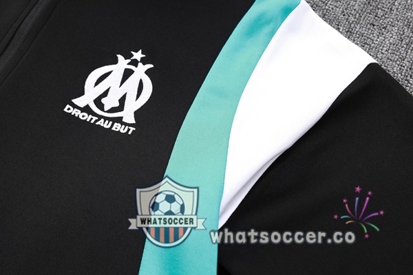 Training Jacket Olympique de Marseille Black 2023-2024