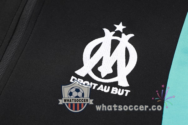 Training Jacket Olympique de Marseille Black 2023-2024