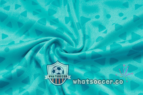 Olympique de Marseille Training T-Shirts + Shorts Blue 2023-2024