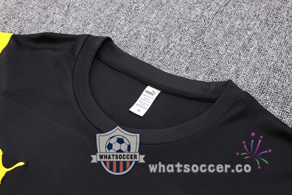 Dortmund BVB Training T-Shirts + Pants Black 2023-2024