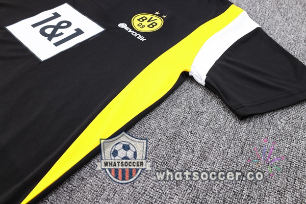 Dortmund BVB Training T-Shirts + Pants Black 2023-2024