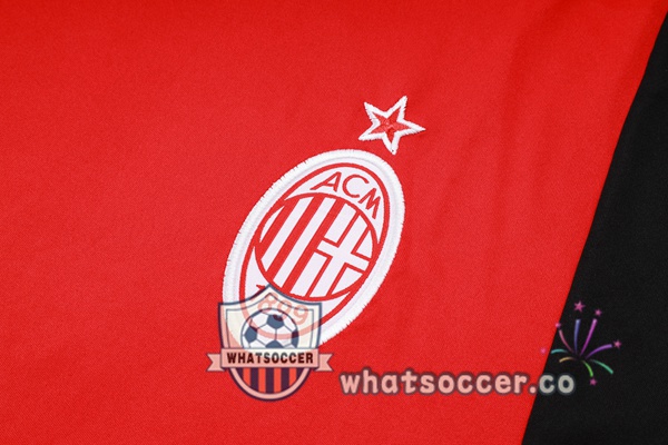 AC Milan Training T-Shirts + Pants Red 2023-2024