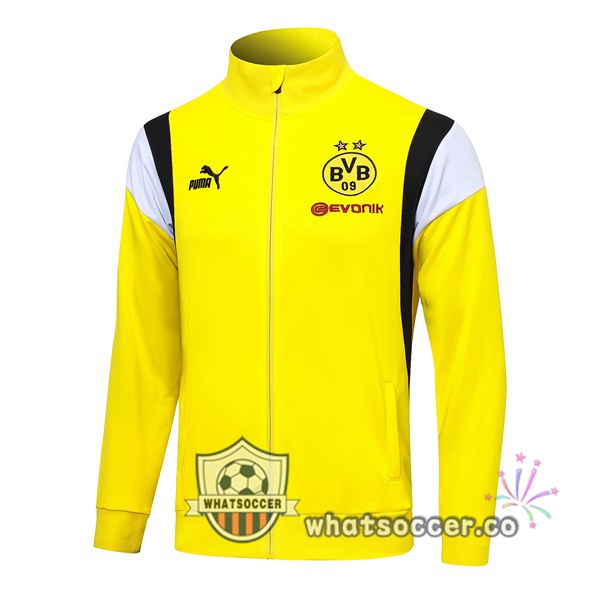 Soccer Jacket Dortmund BVB Yellow 2023-2024
