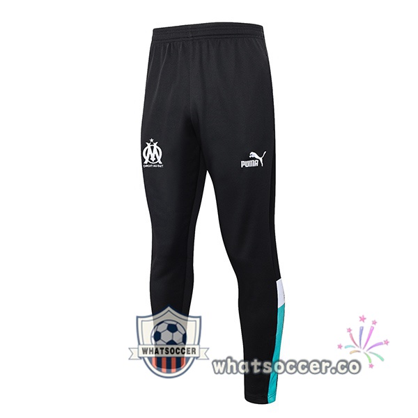 Olympique de Marseille Soccer Pants Black 2023-2024