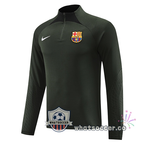 Soccer Sweater FC Barcelona Green 2023-2024