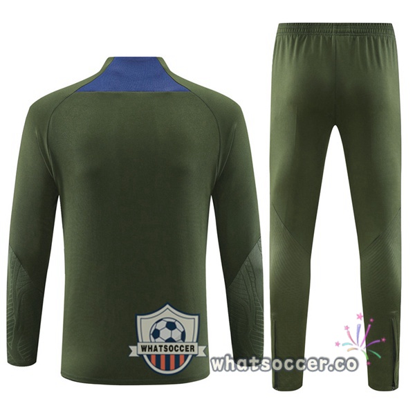 Tracksuit JORDAN Paris PSG Green 2023-2024