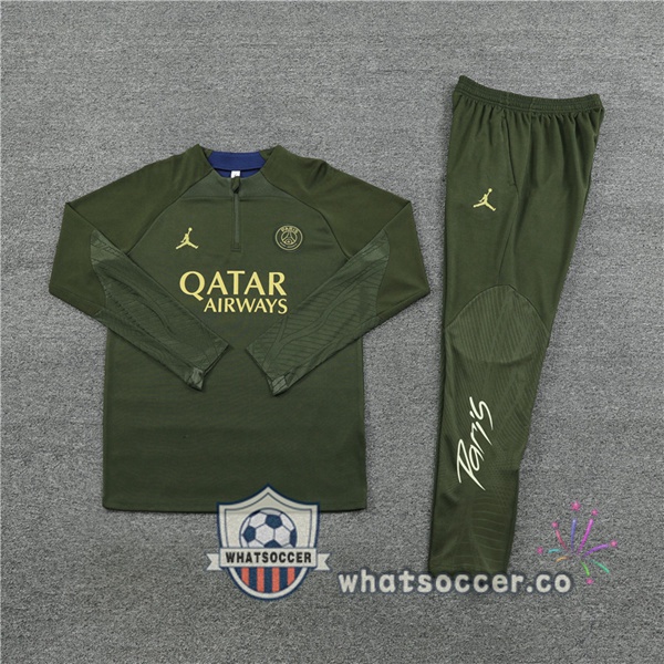 Tracksuit JORDAN Paris PSG Green 2023-2024
