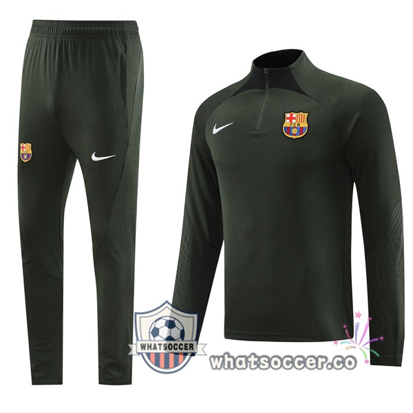 Tracksuit FC Barcelona Green 2023-2024