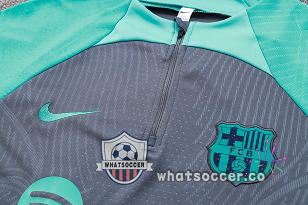 Tracksuit FC Barcelona Gray Green 2023-2024