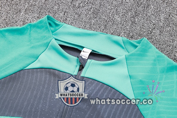 Tracksuit FC Barcelona Gray Green 2023-2024