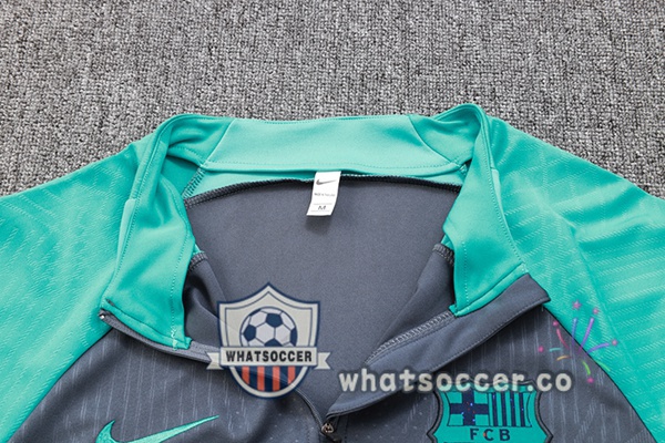 Tracksuit FC Barcelona Gray Green 2023-2024