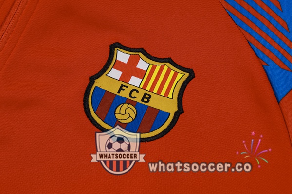 Training Jacket FC Barcelona Red Blue 2023-2024