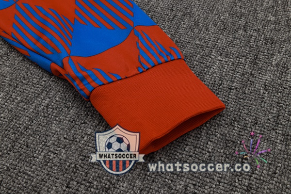 Training Jacket FC Barcelona Red Blue 2023-2024