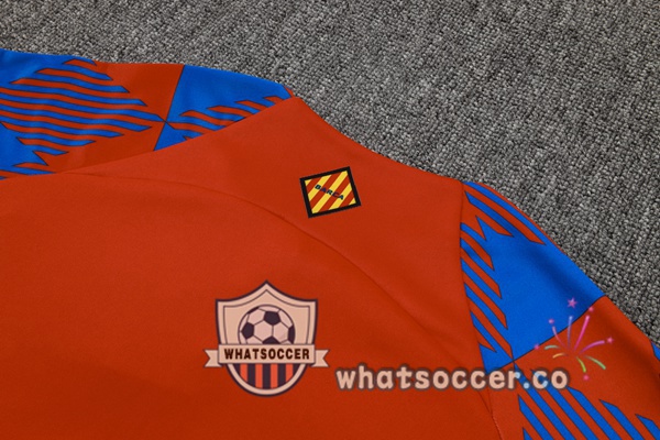 Training Jacket FC Barcelona Red Blue 2023-2024