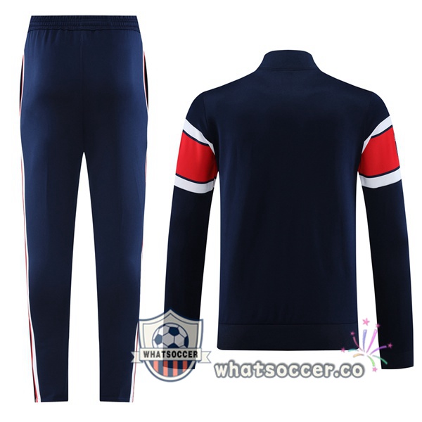 Training Jacket JORDAN Paris PSG Blue Royal Red 2023-2024