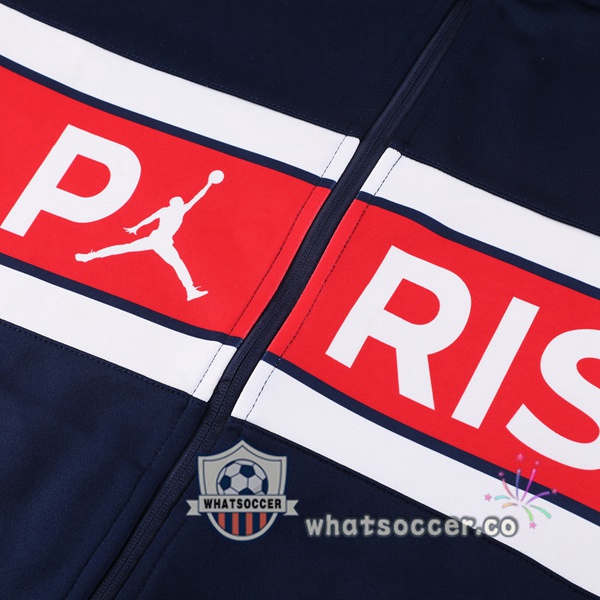 Training Jacket JORDAN Paris PSG Blue Royal Red 2023-2024