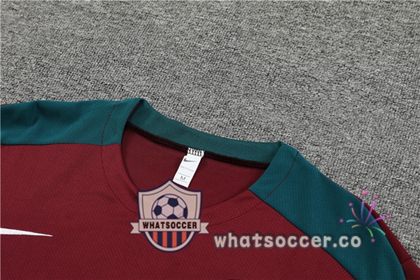 Paris PSG Training T-Shirts + Shorts Red 2023-2024