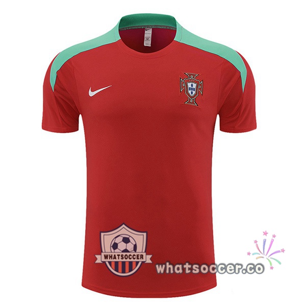 Portugal Training T-Shirts Red 2023-2024