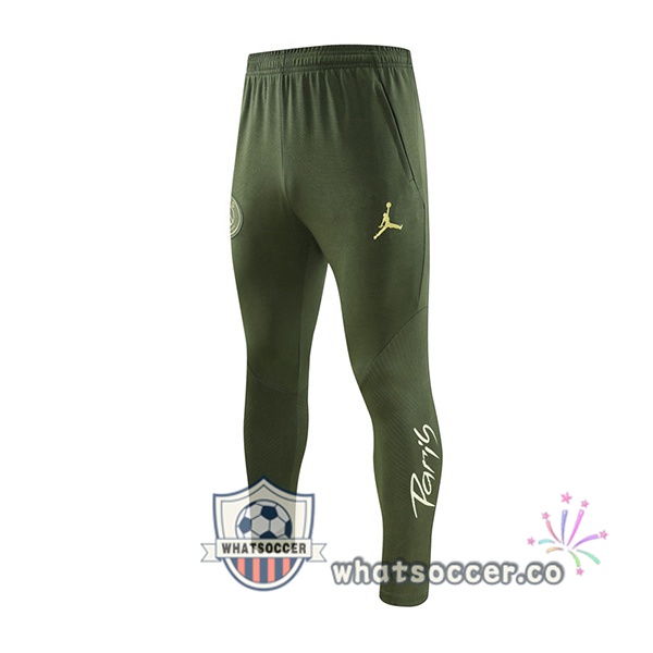 JORDAN Paris PSG Soccer Pants Green 2023-2024
