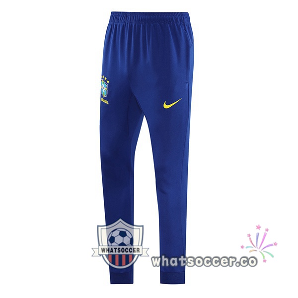 Brazil Soccer Pants Blue 2023-2024