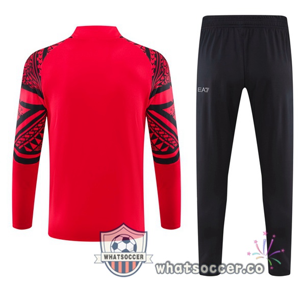 Tracksuit SSC Napoli Red 2023-2024