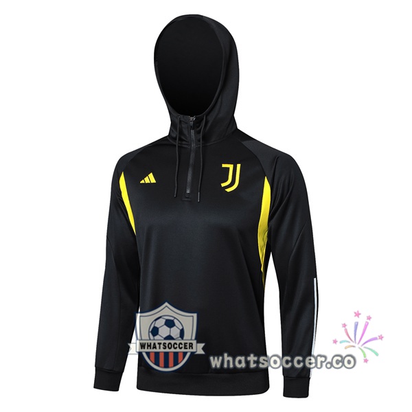 Hooded Sweatshirt Juventus Black 2023/2024