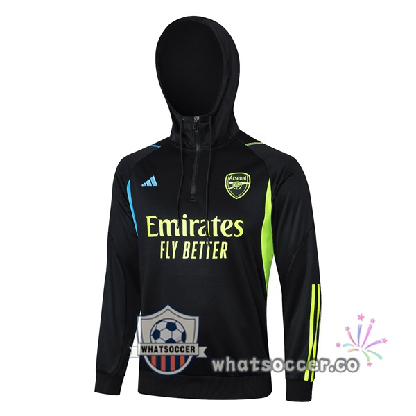 Hooded Sweatshirt Arsenal Black 2023/2024