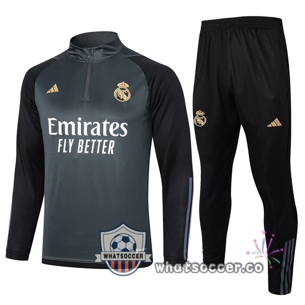 Tracksuit Real Madrid Gray 2023/2024