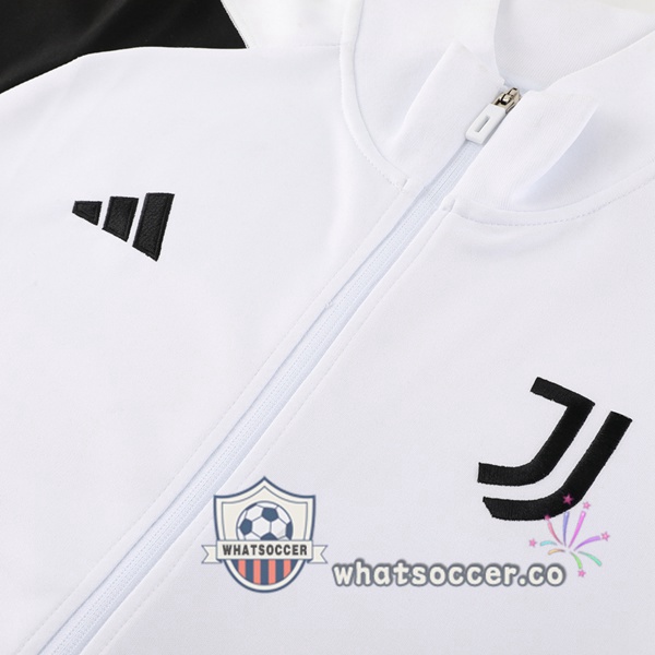 Training Jacket Juventus White Black 2023/2024