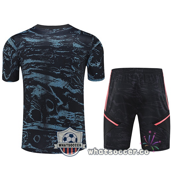 Arsenal Training T-Shirts + Shorts Black 2023/2024