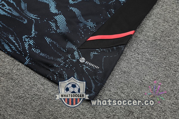 Arsenal Training T-Shirts + Shorts Black 2023/2024