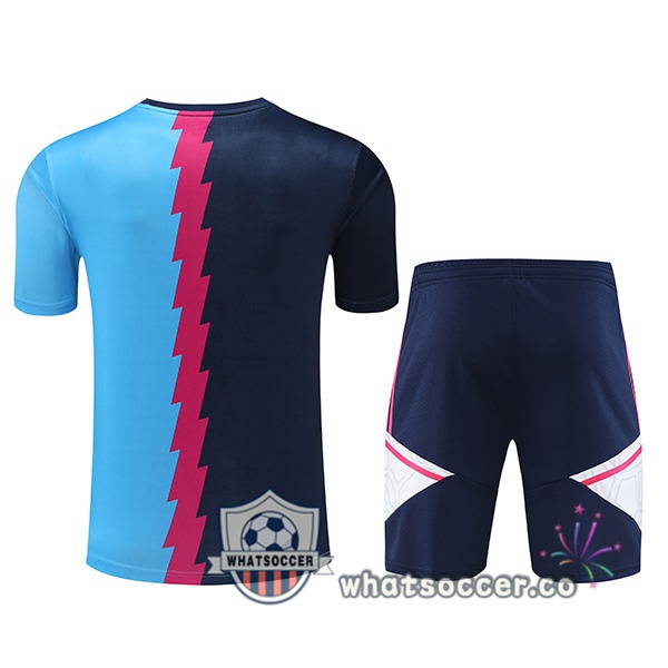 Arsenal Training T-Shirts + Shorts Blue 2023/2024