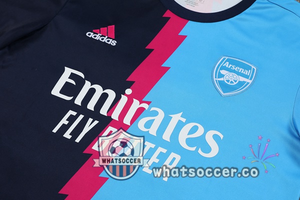 Arsenal Training T-Shirts + Shorts Blue 2023/2024