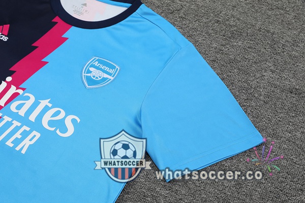 Arsenal Training T-Shirts + Shorts Blue 2023/2024