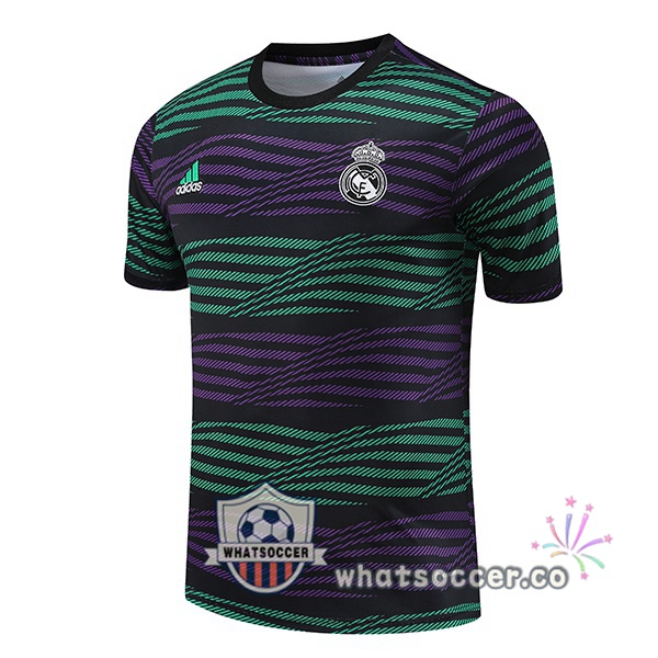 Real Madrid Training T-Shirts Black Green 2023/2024