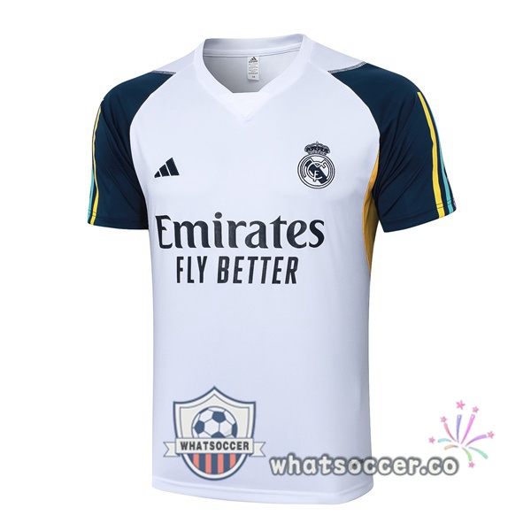 Real Madrid Training T-Shirts White 2023/2024