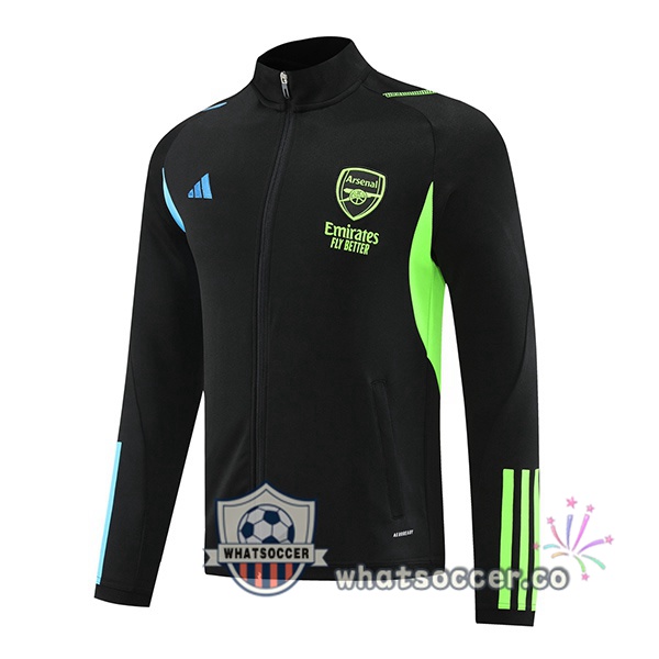 Soccer Jacket Arsenal Black 2023/2024