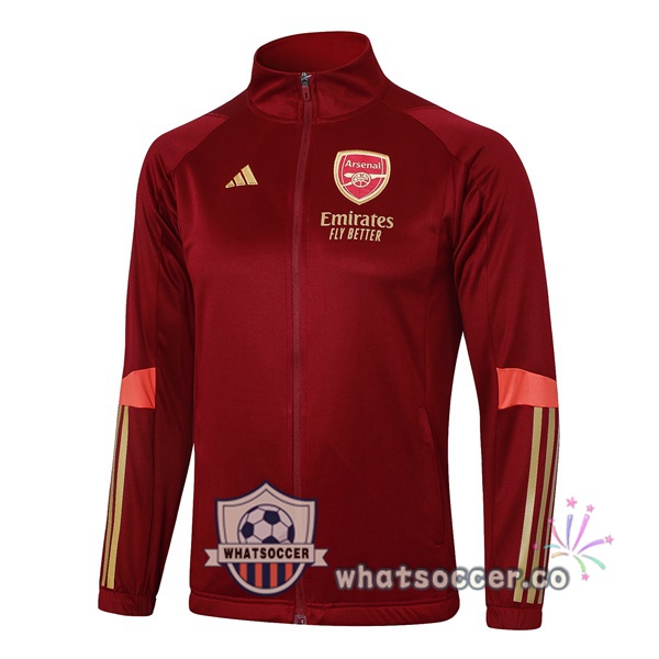 Soccer Jacket Arsenal Red 2023/2024