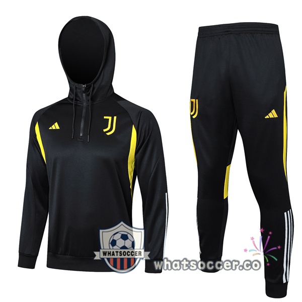 Tracksuit - Hooded Sweatshirt Juventus Black 2023/2024