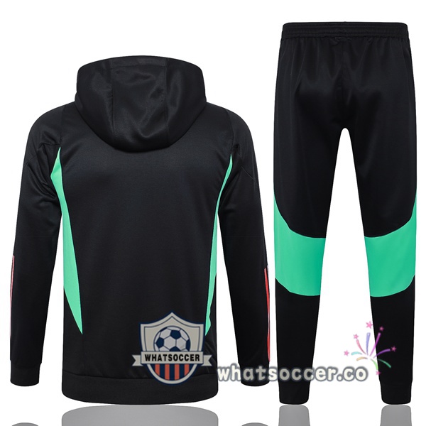 Tracksuit - Hooded Sweatshirt Manchester United Black 2023/2024