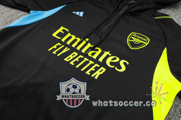 Tracksuit - Hooded Sweatshirt Arsenal Black 2023/2024