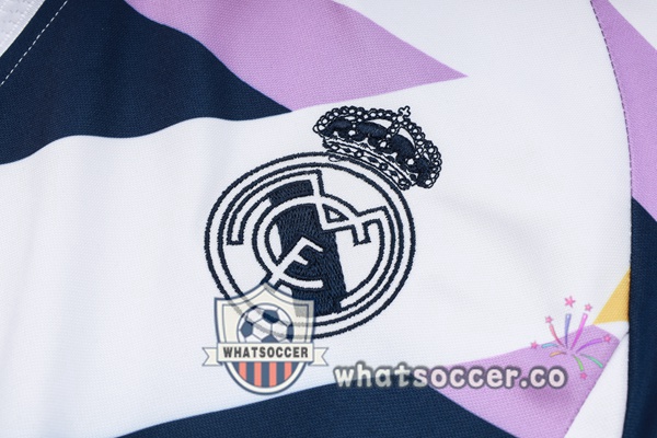 Tracksuit - Hooded Sweatshirt Real Madrid White Blue Royal 2023/2024