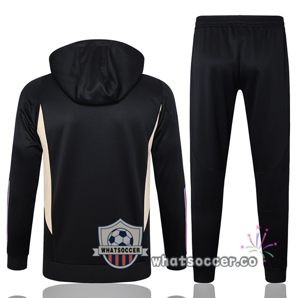 Tracksuit - Hooded Sweatshirt Real Madrid Black 2023/2024
